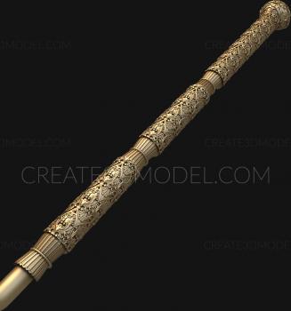 نموذج ثلاثي الأبعاد لآلة CNC الركائز 